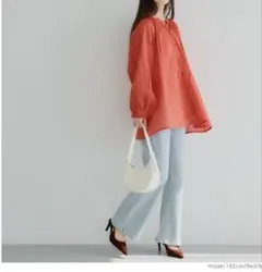 coca ビッグガーゼシャツ M シアーシャツ