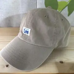 【期間限定】Leeキャップベージュ　綿100%