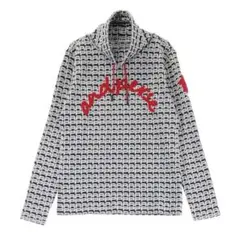 and per se アンパスィ長袖タートルネック総柄シャツ　サイズM