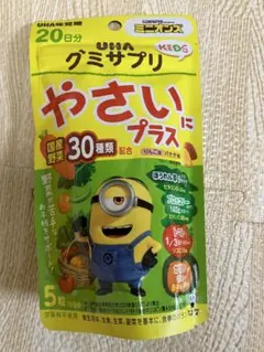 UHA味覚糖 グミサプリ KIDS やさいにプラス20日分のサムネイル
