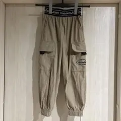 Cest Geant ベージュカーゴパンツ キッズ120サイズ