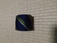 t*a様 ネイビー グリーン ストライプ ネクタイ