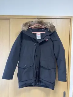 DANTON ダントン★メンズ ラクーンファーフーディ ロングダウンジャケット