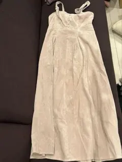 W CLOSET キャミワンピース ベージュ