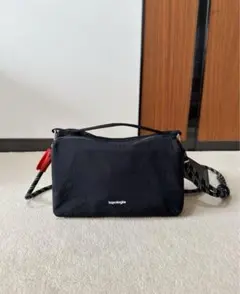 topologie 黒 ショルダーバッグ　ラージ