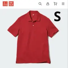 UNIQLO ポロシャツ レッド Sサイズ