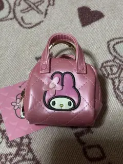 マイメロディ マイメロ　ミニ　キルトポーチ