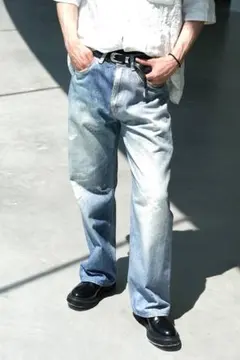 FEELS. デニムパンツ ライトブルー サイズ28 ステッカー付き | Mercari