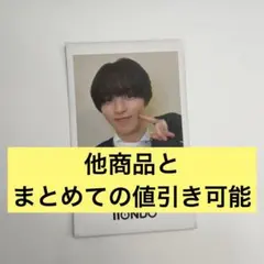 iiONDO はつ恋チェキ風ソロカード 三村航輝