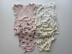半袖ロンパース　ユニクロ70 / カバーオール 西松屋 60