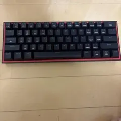 Fizz Z メカニカルキーボード 黒赤