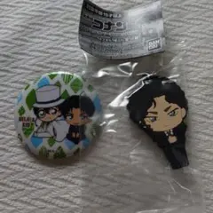 名探偵コナン　缶バッチ　ラバーマスコット（伊織無我）