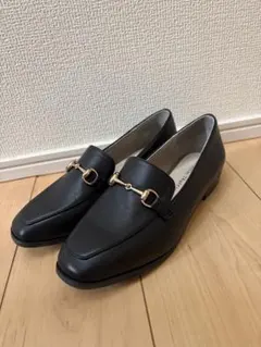 【美品】Oriental Traffic ブラックローファー