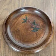 烏城彫 烏城塗 岡山特産 丸盆 伝統工芸 漆器 20.5cm - メルカリ