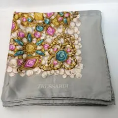 TRUSSARDI 大判スカーフ ジュエリー柄のサムネイル