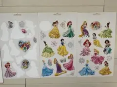 ディズニープリンセス ステッカーシート
