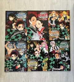 鬼滅の刃　塗絵帳　6冊セット