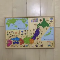 木製パズル　日本地図学研