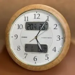 ・CASIO 電波時計 ITM-720NJ 壁掛け時計
