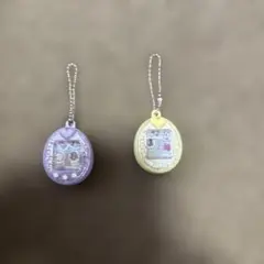 たまごっち シャカシャカチャームコレクション3 イエロー　パープル