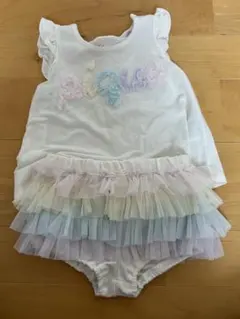 ジェラピケ　Tシャツ　かぼちゃパンツ　フリルのサムネイル