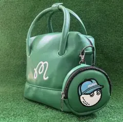 Malbon ゴルフバッグ 2WAYトート 防水大容量衣類収納 韓国限定モデル