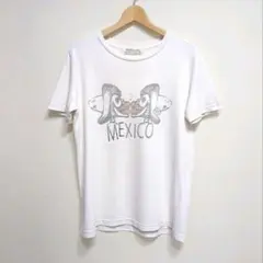 ★日本製 REMI RELIEF MEXICO プリント Tシャツ　レミレリーフ