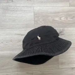 usa製Polo by Ralph Lauren バケットハット 黒