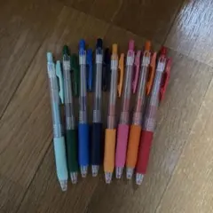 ボールペン本体 8本セット カラフル