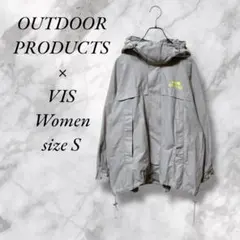 OUTDOOR×VIS　マウンテンパーカー　撥水　グレー　S　レディース　古着