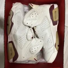 最終価格!!Nike Air Jordan 6 ホワイト/バーガンディ 27cm