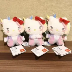 yoshikittyマスコットパステルムーンVer. 3種コンプリートセット