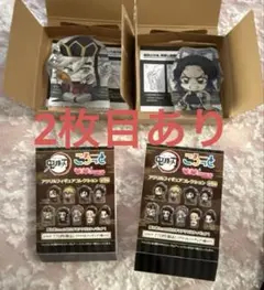 鬼滅の刃 無限城編 童磨 胡蝶しのぶ アクリルフィギュア ポスカ 缶バッジ