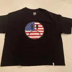 HUF アメリカ国旗 スマイリーフェイス Tシャツ Mのサムネイル