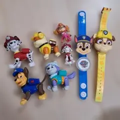パウパトロール　パウパト　ベーシックビークル　フィギュア　ガチャ　腕時計