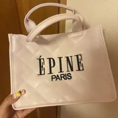 ÉPINE エピヌ キルティングトートバッグ ムック本 ピンク