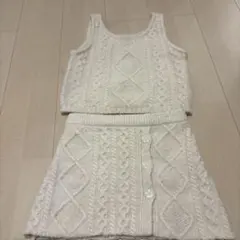 キッズニットセットアップ