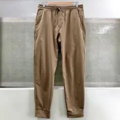 UNIQLO ジョガーパンツ L ブラウン 茶色 薄手