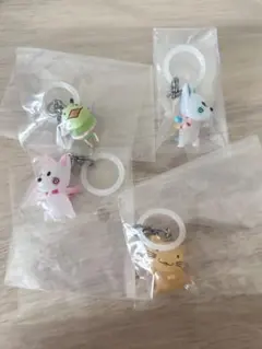 おじゃる丸 めじるしアクセサリー　電ボ　公ちゃん　オコリン坊　ニコリン坊