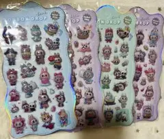 ボンボンドロップシール ラブブ labubu 3D ぷくぷく