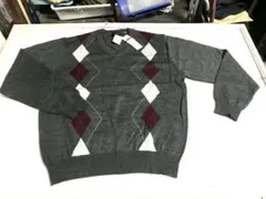 トップバリュ　毛混　長袖ニットセーター　Lサイズ　新品、タグ付　★9931R