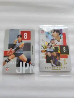 小島満菜美 バレーボール女子日本代表 カード&ミニ色紙セット - メルカリ
