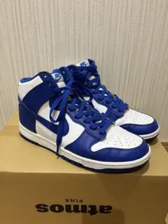 値下可能！　Nike Dunk High Game Royal Blue青 白