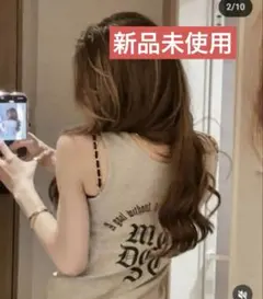 shoko 翔子 Avail アベイル コラボ ロゴワンピース グレー　M