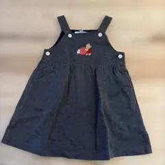 familiarジャンパースカート@紺系/90