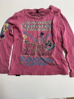 HYSTERIC GLAMOUR MINI ピンク ロングスリーブカットソー90