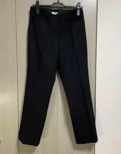 【美品】NATURAL BEAUTY BASIC 黒　スラックス Lサイズ③
