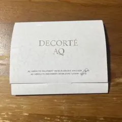 DECORTÉ AQ 試供品 1セット