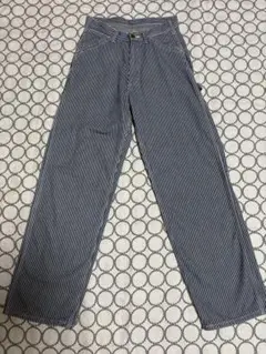 【美品】Lee ワークパンツ ヒッコリー