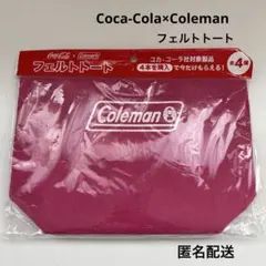 Coleman ✖️コカコーラ　 フェルトトート